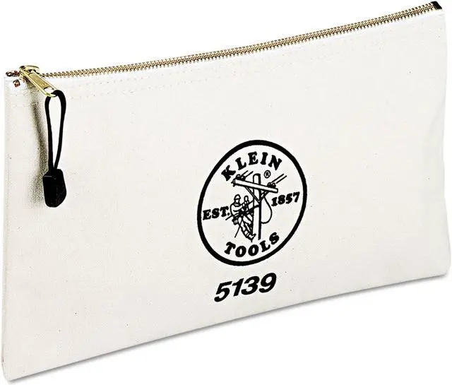Alt view image 3 of 13 - Klein Tools Canvas Zipper Bag.