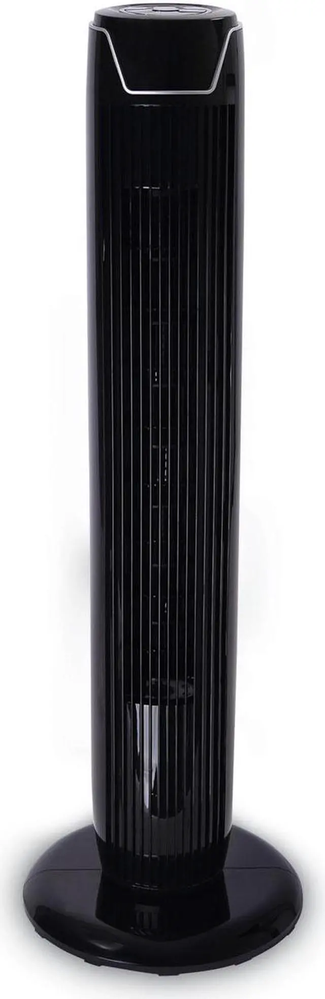 Alt view image 4 of 8 - Alera 36" 3-Speed Oscillating Tower Fan with Remote Control Plastic Black FAN363