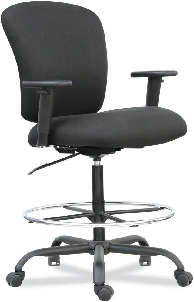 Alt view image 13 of 20 - Alera - MT4610 - Alera Mota Series Big and Tall Stool, Black