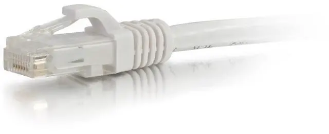 Alt view image 4 of 4 - C2G 50763 4 ft. Cat6a Snagless Unshielded (UTP) Ethernet Network Patch Cable - White