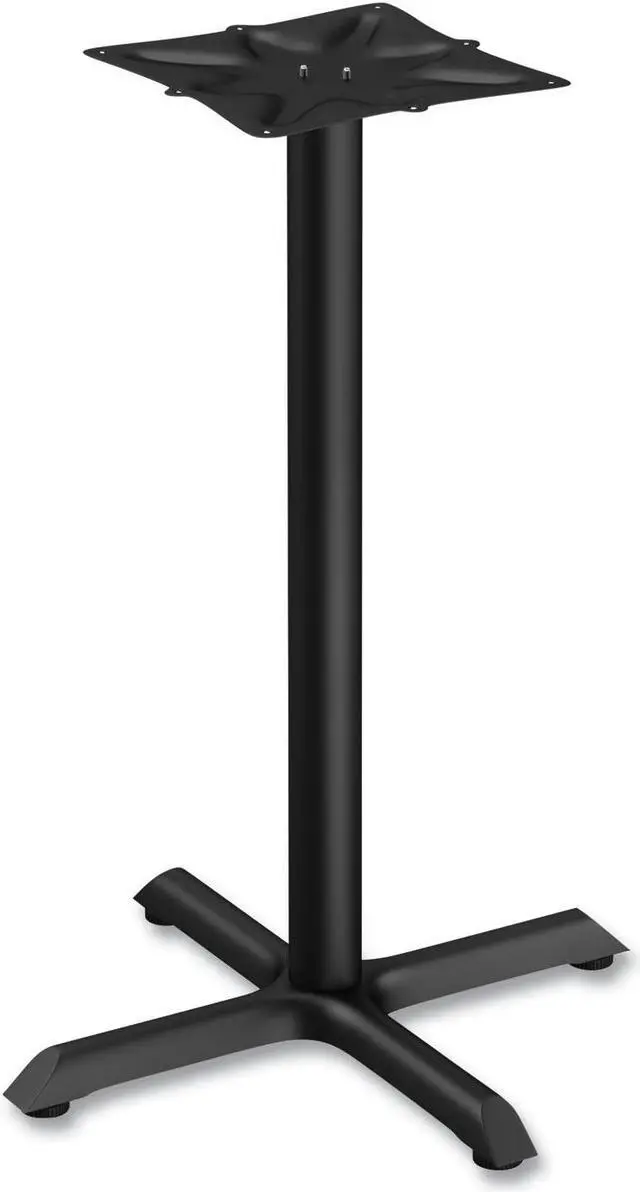 Main image of Alera ALETBH423B Hospitality Series Single-Column Bases, Steel - Black