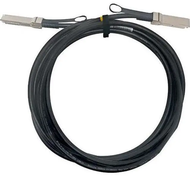 Main image of Mellanox Passive Copper cable, IB HDR, up to 200Gb/s, QSFP56, LSZH, 0.5m, black pultab, 30AWG