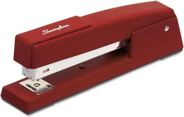 Alt view image 2 of 5 - Swingline - 747 Classic Full Strip Stapler, 20-Sheet Capacity - Lipstick