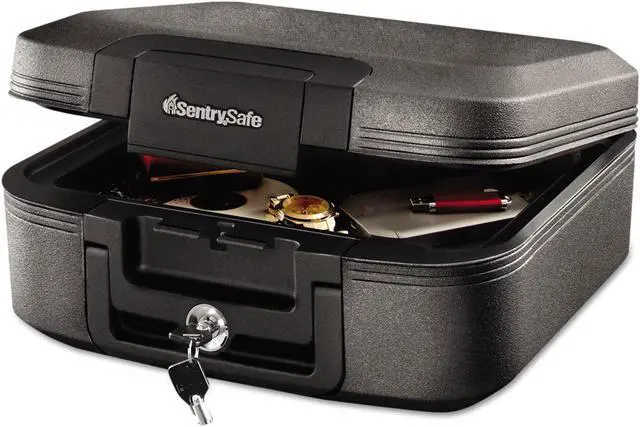 Alt view image 9 of 11 - SentrySafe - CFW20201 - 15-2/5 x 14 1/3 in x 6-3/5 Fire Safe, Gray; Holds Paper, Valuables, USB Drives, CD's, DVD's and