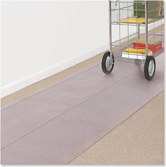 Alt view image 13 of 13 - ES Robbins Carpet Runner 36 x 240 Clear 184016