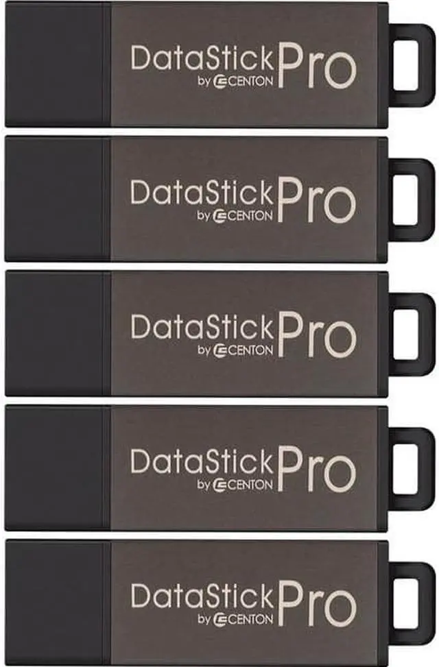 Alt view image 8 of 11 - CENTON MP VALUEPACK USB 2.0 DATASTICK PRO (GREY), 16GB, 5PACK BULK