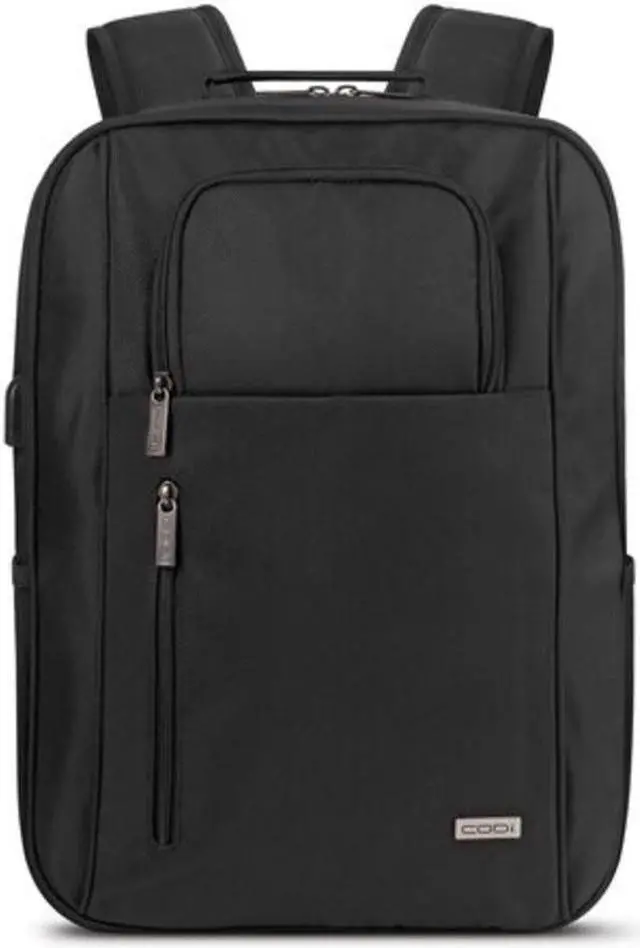 Alt view image 11 of 11 - CODi Magna 17.3" Exterior USB Port Backpack Black MAG702-4