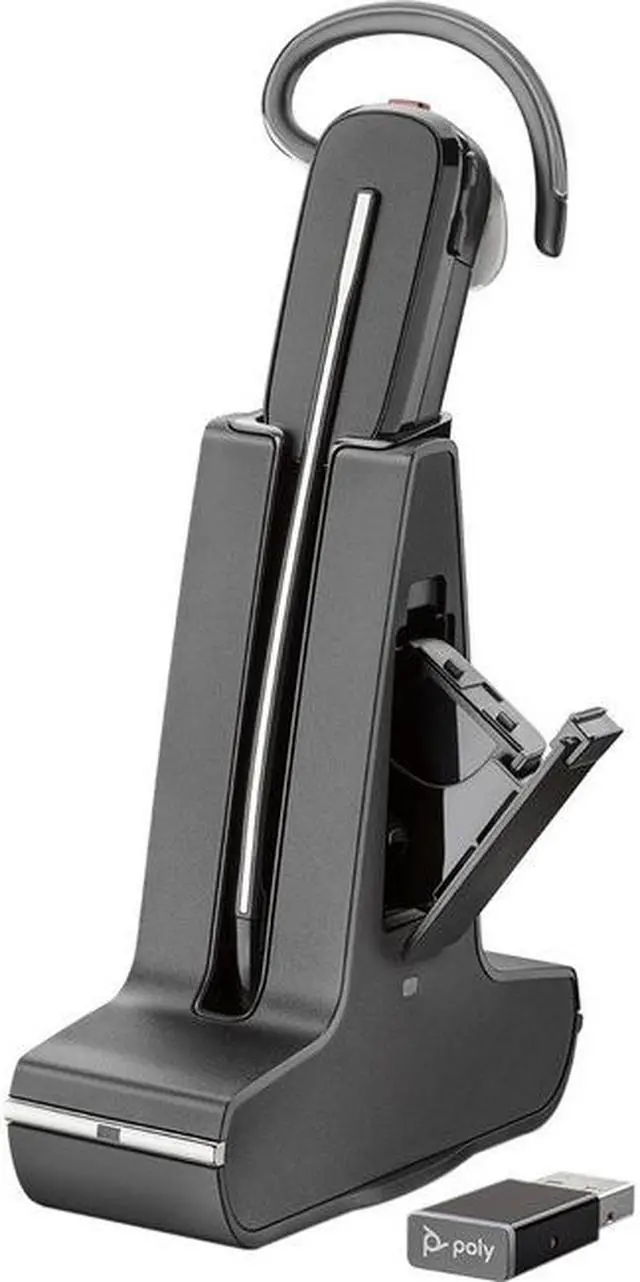 Alt view image 2 of 9 - PLANTRONICS 211204-01 Savi 8245 UC, S8245-M C, D200 USB-A, Unlimited TT, CONV, MOC, DECT 6.0, NA