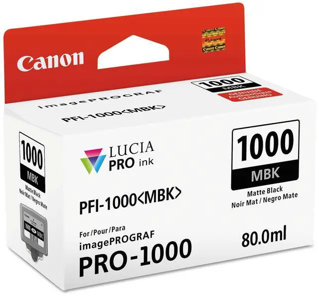 Main image of Canon PFI-1000 MBK Matte Black LUCIA PRO ink for imagePROGRAF PRO-1000 #0545C002