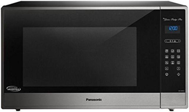 Alt view image 2 of 3 - Panasonic 2.2 Cubic ft Cyclonic Wave Inventer Microwave Oven NN-SE985S