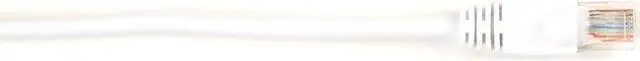Alt view image 2 of 9 - Black Box CAT6PC-003-WH Black Box CAT6 Value Line Patch Cable, Stranded, White, 3-ft. (0.9-m) - Category 6 for Network Device - Patch Cable - 3 ft - 1 Pack - 1 x RJ-45 Male Network - 1 x RJ-45 Male