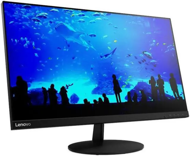 Alt view image 8 of 16 - Lenovo L28u-30 28" 3840 x 2160 4K IPS FreeSync HDMI DisplayPort Tilt Monitor