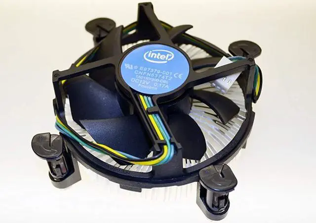 Alt view image 3 of 5 - New Intel CPU Fan Heatsink E97379 I3 I5 I7 Socket LGA 1150 1151 1156