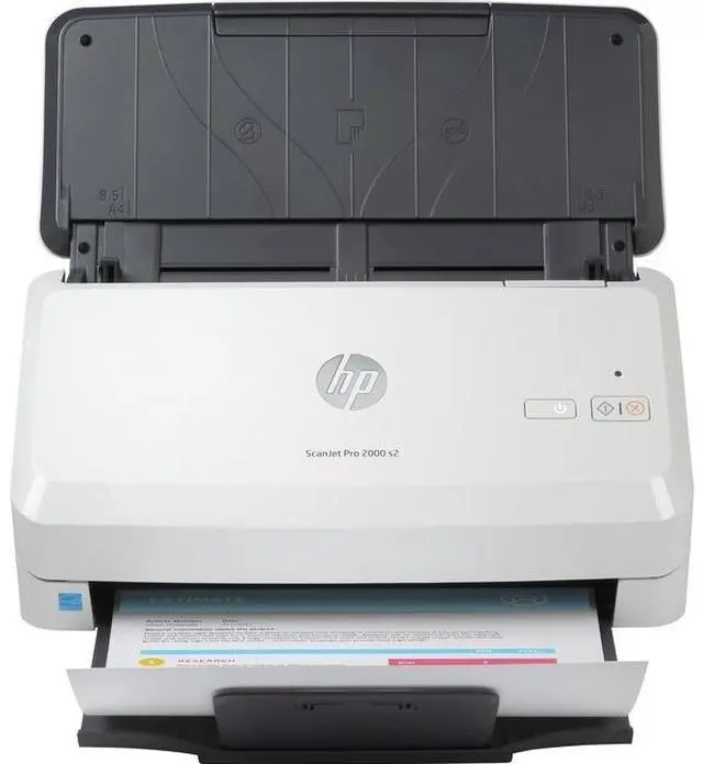 Alt view image 6 of 20 - HP ScanJet Pro 2000 s2 Sheetfed Scanner 600 dpi Optical 6FW06ABGJ
