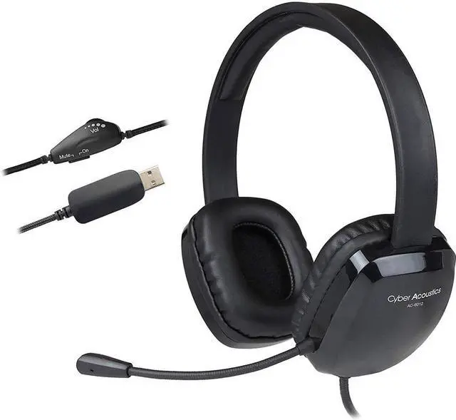 Main image of Cyber Acoustics AC-6012 USB Stereo Headset