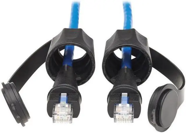 Alt view image 9 of 11 - Tripp Lite Industrial Cat6 UTP Patch Cable - RJ45 M/M, 10 ft. (3 m) - 10 ft Category 6 Network Cable for Network Device, Digital Signage Display, PoE-enabled Device, Surveillance Camera, VoIP Device,