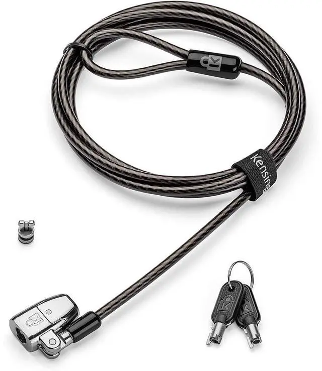 Alt view image 4 of 12 - Kensington ClickSafe 2.0 Keyed Laptop Lock for Nano Security Slot
