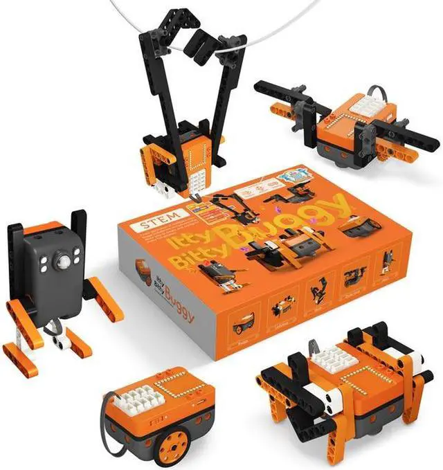 Alt view image 2 of 5 - microduino itty bitty buggy diy 5in1 programmable robot stem education toy for boys and girls age 8+ learn coding, robotics and electronics