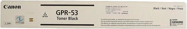 Alt view image 10 of 10 - Canon GPR-53 Original Toner Cartridge - Black - Laser - 36000 Pages - 1 Each