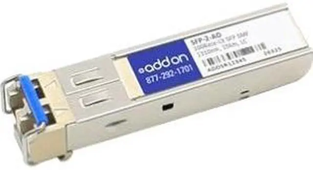 Main image of AddOn Rad SFP-2 Compatible 100Base-LX SFP Transceiver (SMF, 1310nm, 15km, LC)