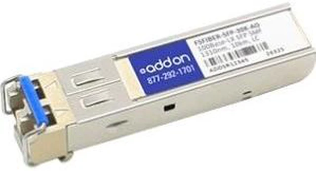 Main image of Add-On-Computer Peripherals FSFIBER-SFP-30K-AO Sixnet FSFIBER-SFP-30K Compatible TAA Compliant 100Base-LX SFP Transceiver