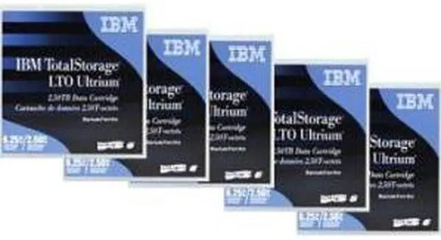 Alt view image 3 of 3 - IBM Ultrium 6 Data Cartridge (5-Pack)