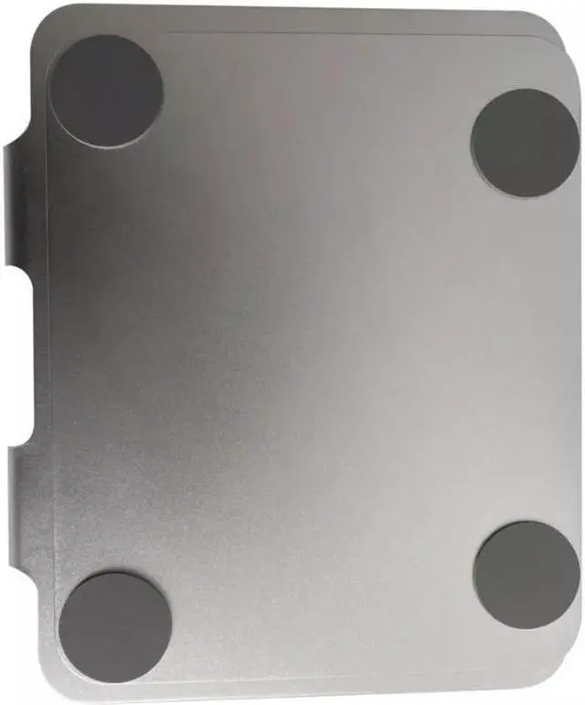 Alt view image 6 of 7 - Amer Mounts Simplicity Folding Laptop/Tablet Stand (Bright Aluminum) Designed for laptop and tablets screens 10 to 15.6 - AMRNS03