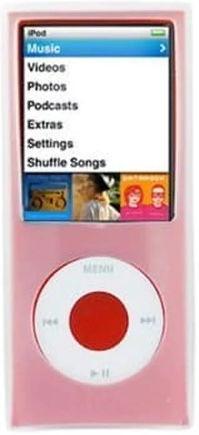 Alt view image 2 of 2 - Durable Flexible Soft Clear Silicone Skin Cover Case for Apple Ipod Nano 4th - 4 pack