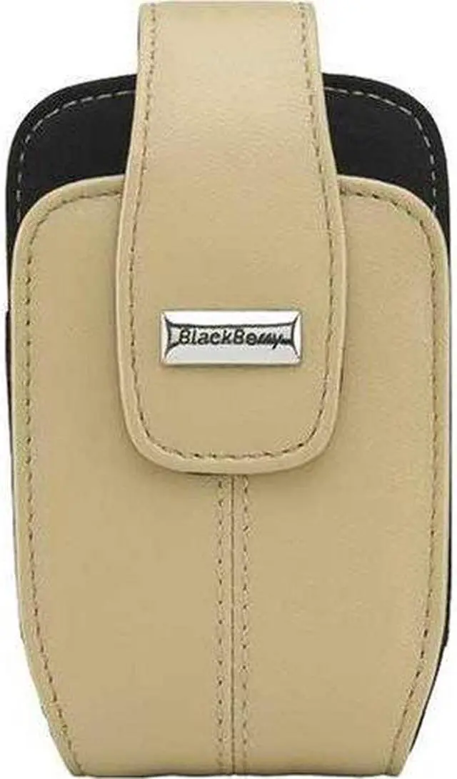 Main image of BlackBerry Ecru Tan Swivel Holster Pouch for BlackBerry Bold / Onyx 9700