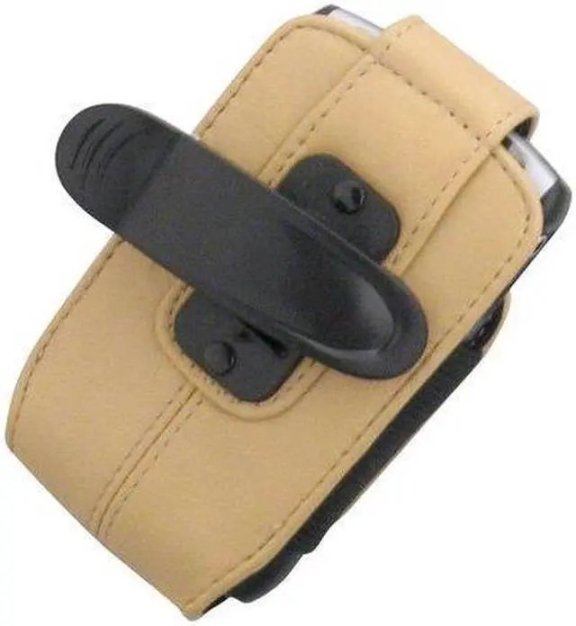 Alt view image 2 of 2 - BlackBerry Ecru Tan Swivel Holster Pouch for BlackBerry Bold / Onyx 9700
