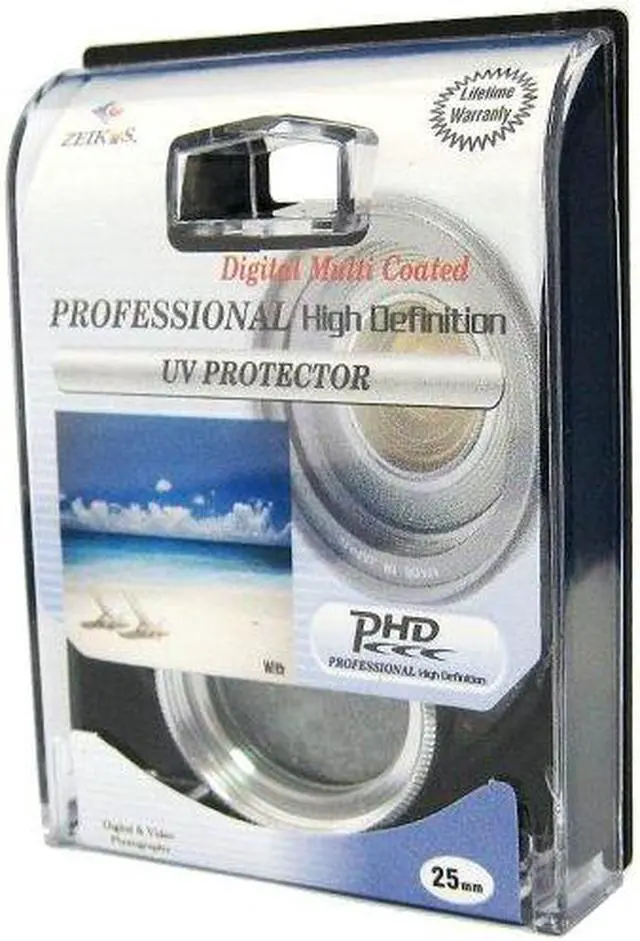 Alt view image 2 of 2 - Zeikos ZE-UV25 25mm Multi-Coated UV Filter [Camera]