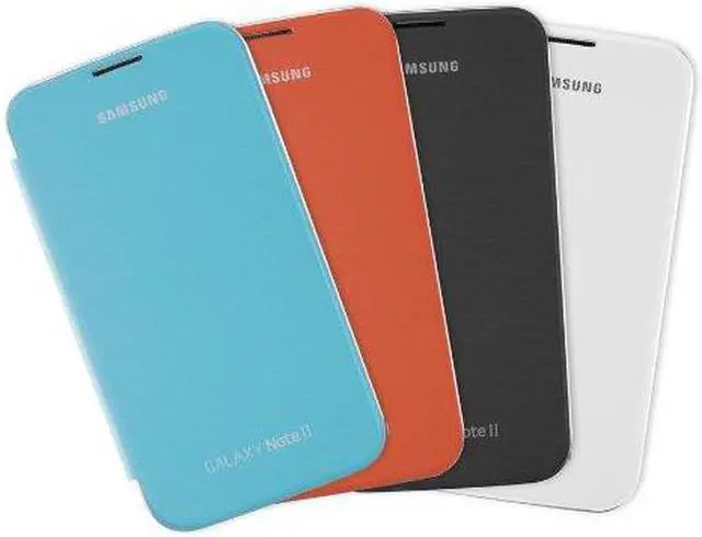 Main image of Samsung Galaxy Note 2 Flip Cover Case -4-Pack Value Bundle (Marble White, Li...