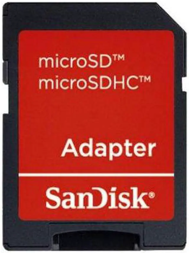 Main image of Sandisk MicroSD & MicroSDHC to SD Adapter (Static Pack) [Personal Computers]