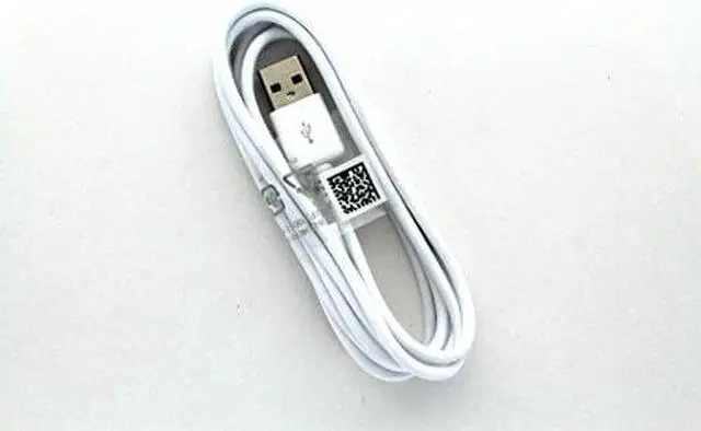 Alt view image 3 of 4 - OEM Samsung USB Data Charging Cable for Galaxy S2, S3, S4 - White - ECB1DU4EWE