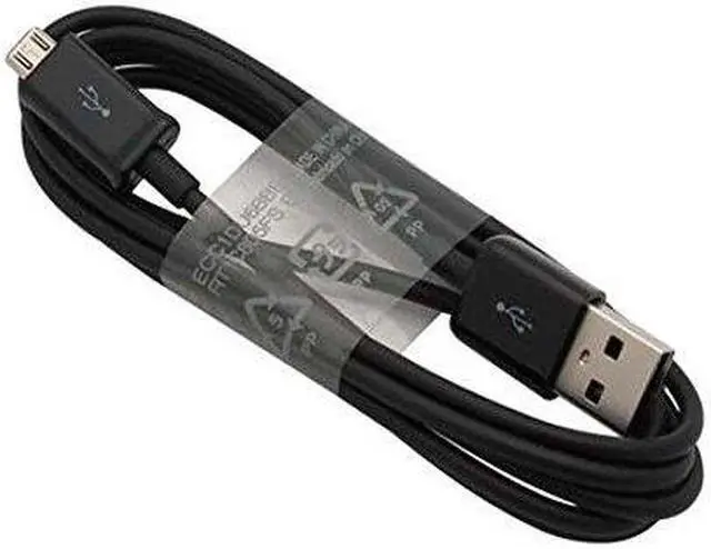 Main image of Samsung ECC1DU6BBE Micro-USB Data Cable - 5 feet (2 Pack)