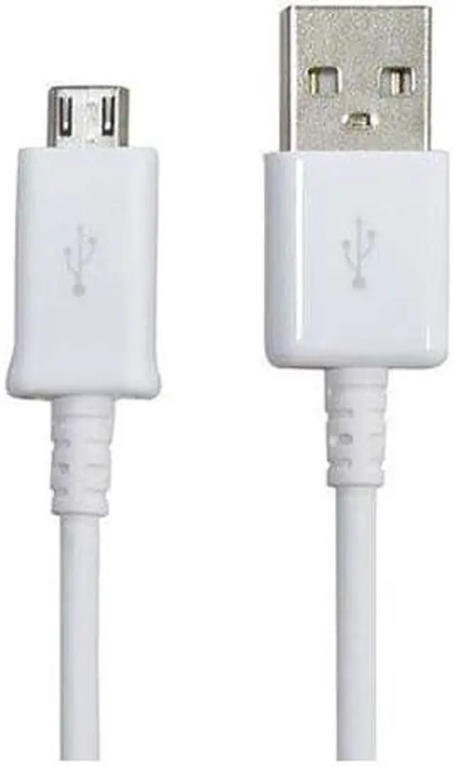Alt view image 2 of 2 - Samsung Original OEM 5 Foot White USB Data Cable