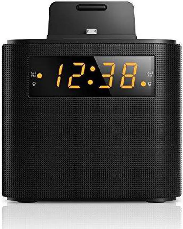 Alt view image 2 of 4 - Philips AJ3200/12 Clock Radio Smartphone Charger