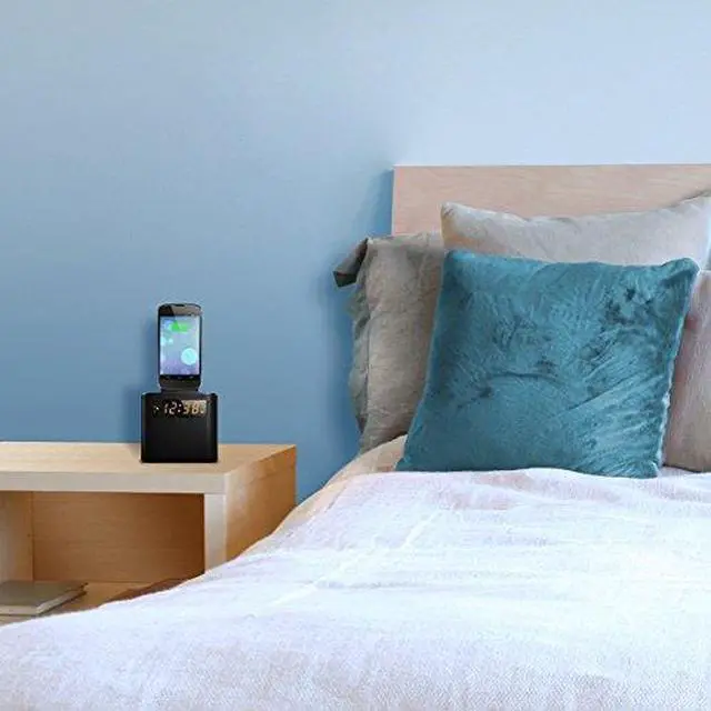 Alt view image 3 of 4 - Philips AJ3200/12 Clock Radio Smartphone Charger