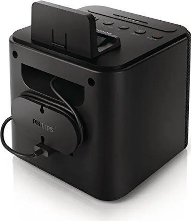 Alt view image 4 of 4 - Philips AJ3200/12 Clock Radio Smartphone Charger