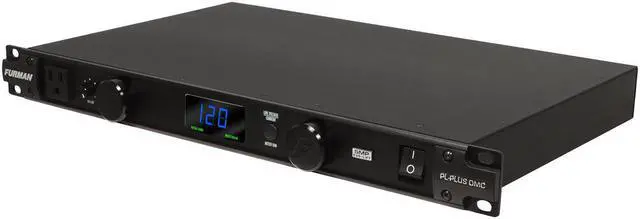 Alt view image 5 of 15 - Furman PL-Plus DMC 15-Amp Power Conditioner w/ Voltmeter & Ammeter