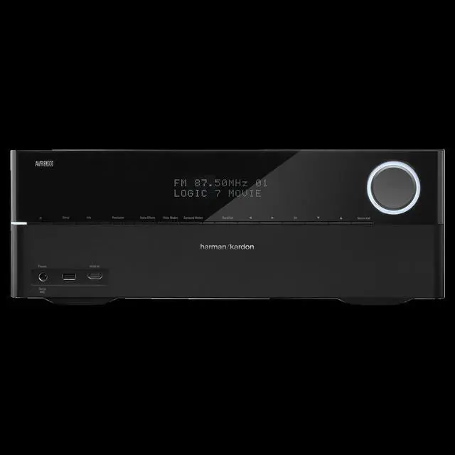 Alt view image 7 of 12 - Harman Kardon AVR 3700 7.2 Channel AV Home Theater Receiver