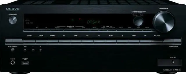 Alt view image 8 of 12 - Onkyo TX-NR646 7.2 Network Ch A/V Receiver with Wi-Fi & Bluetooth