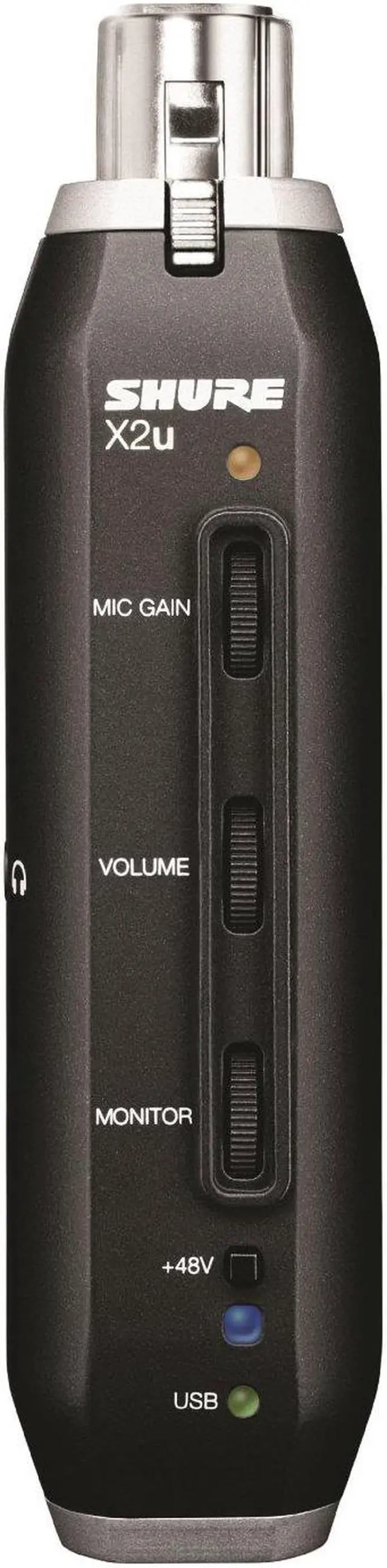 Alt view image 4 of 8 - Shure SM58-X2u Dynamic Vocal Mic w/ XLR-to-USB Interface PC MAC NEW FREE SHIP