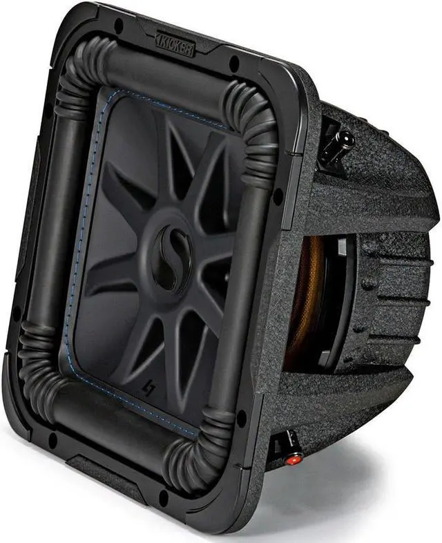Alt view image 8 of 20 - Kicker L7S104 L7S 10" Subwoofer Dual Voice Coil 4-Ohm 600W