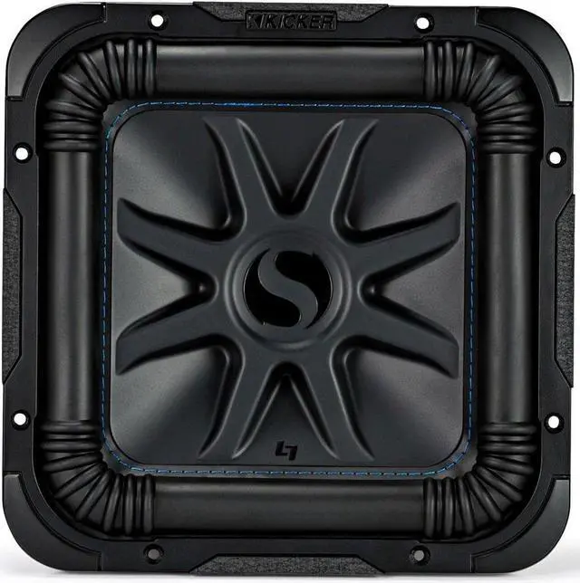 Alt view image 9 of 20 - Kicker L7S104 L7S 10" Subwoofer Dual Voice Coil 4-Ohm 600W