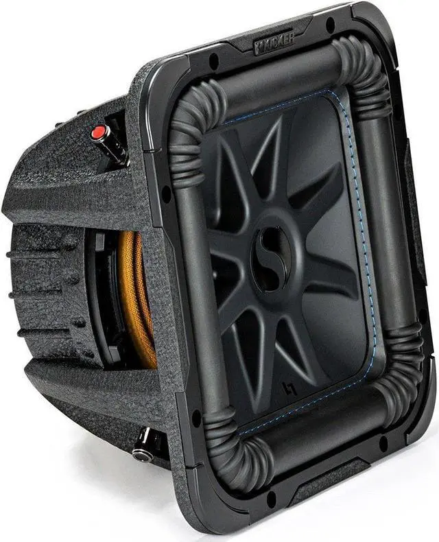 Alt view image 10 of 20 - Kicker L7S104 L7S 10" Subwoofer Dual Voice Coil 4-Ohm 600W