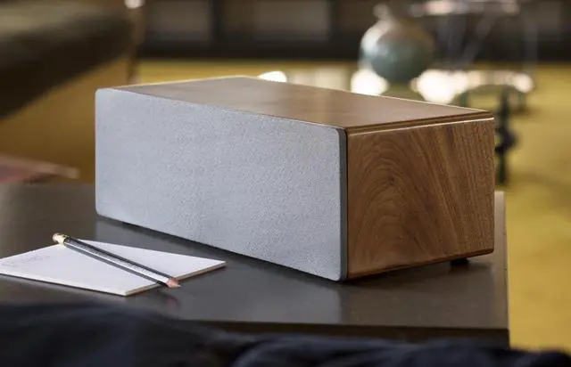 Alt view image 4 of 20 - Audioengine B2 Premium Wireless Speaker (Walnut)