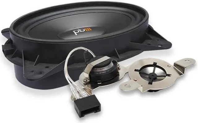 Alt view image 2 of 8 - PowerBass OE69C-TY 6x9" 160W OE Series 2-Way Component Speaker System