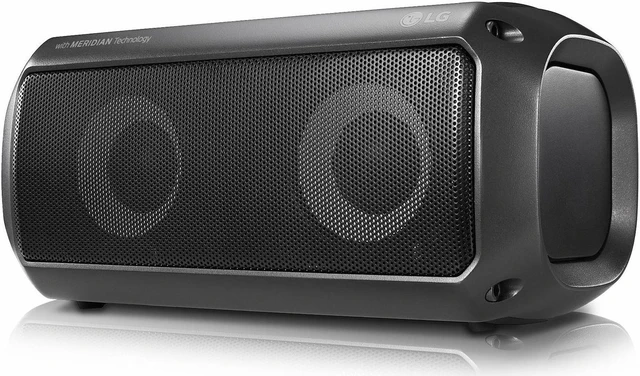 Alt view image 4 of 20 - LG PK3 IPX-7 Water Resistant Portable Bluetooth Speaker w/ Meridian Technology