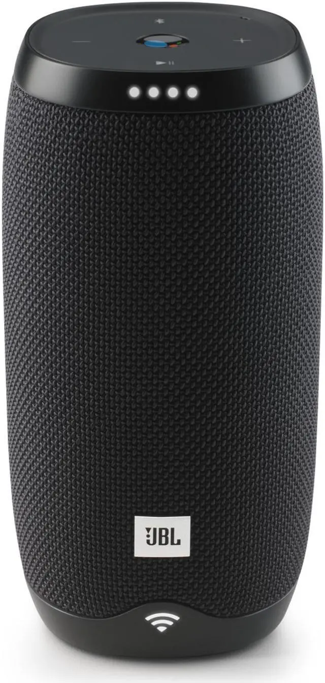 Alt view image 10 of 20 - JBL Link 10 Smart Voice-Activated Portable Wireless Bluetooth Speaker with Google Assistant, IPX7 Waterproof, Black